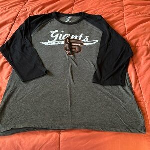 San Francisco giants baseball shirt